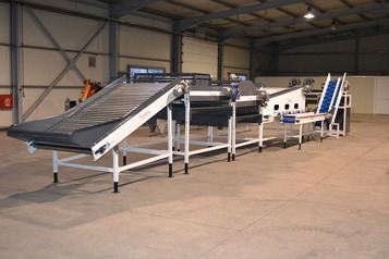 Sorting and Sizing line for Potatoes