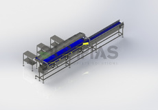 Electronic grader for Watermelon and Melon